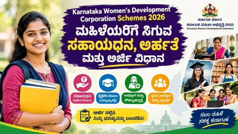 Karnataka Women’s Development Corporation Schemes 2026
